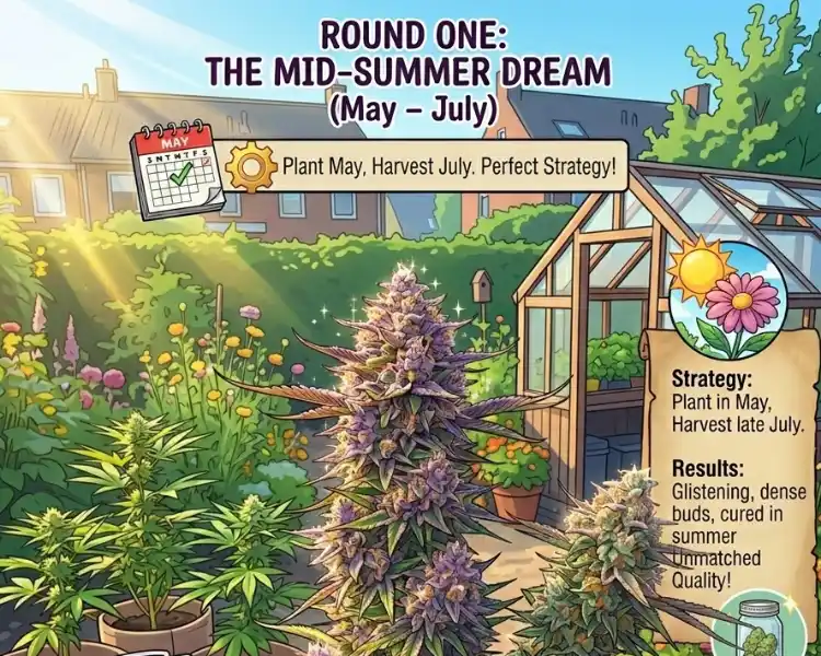 round one double summer harvest monkey genetics