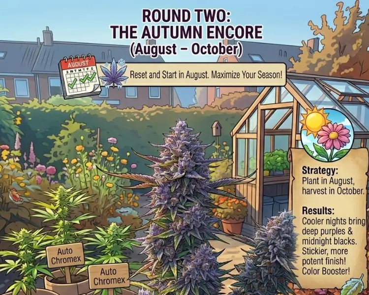 round two double summer harvest monkey genetics